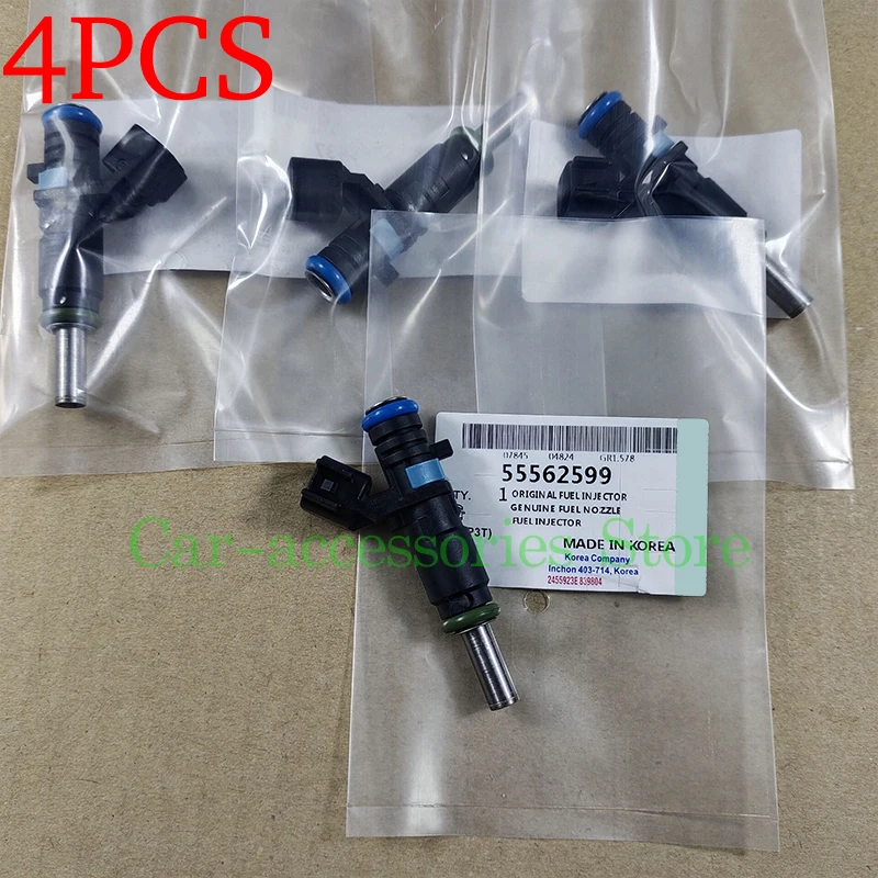 4 шт. оригинальный Топливный инжектор для Chevrolet Cruze Opel Vauxhall Astra Vectra Insignia 55562599