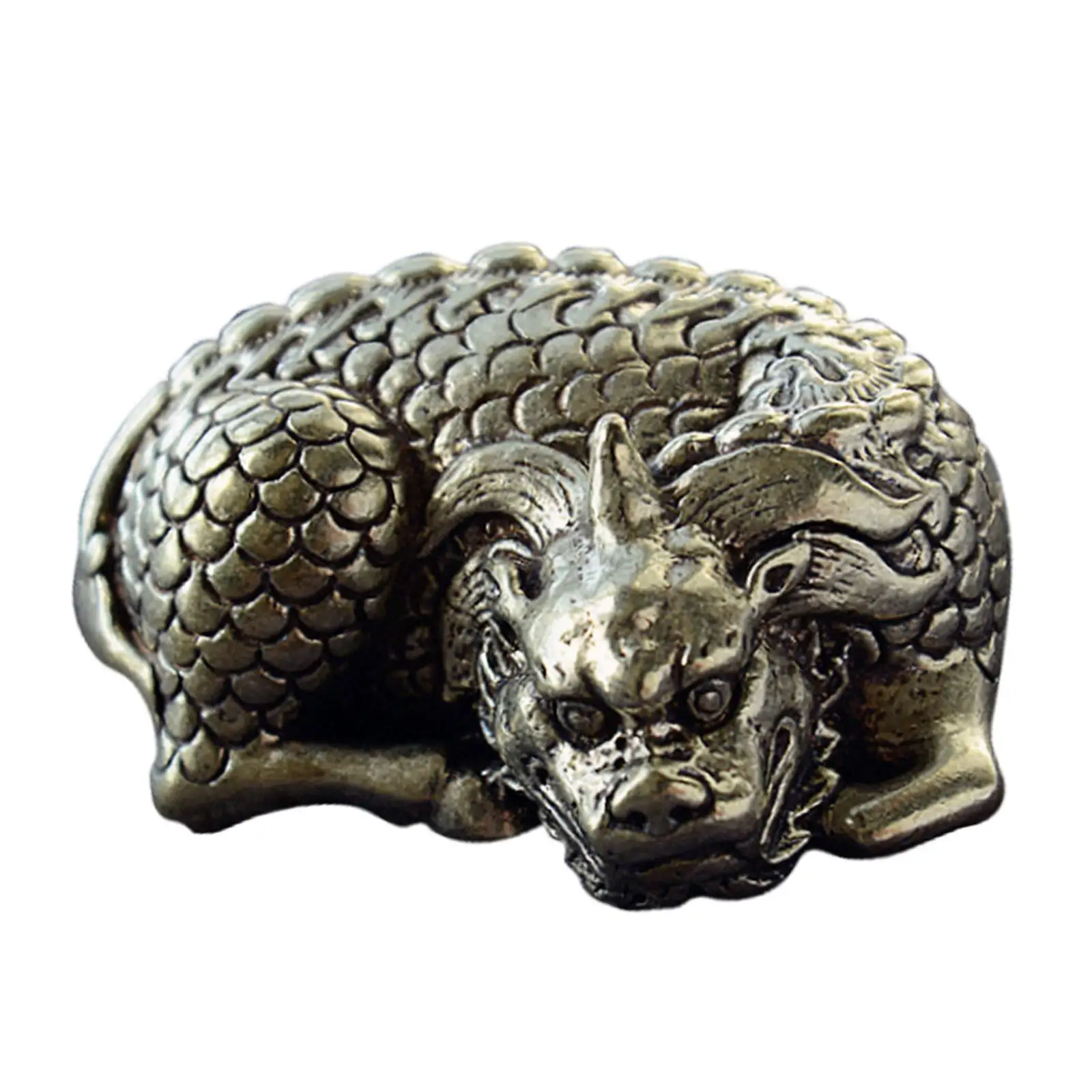 

Lucky Animal Brass Pi Yao Lucky Animal Statue for Desktop Living Room Office