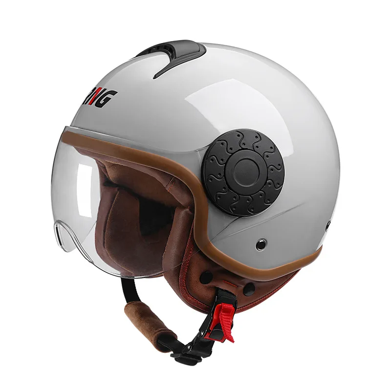 

Motorcycle scooter Helmet 3/4 Open Face halmet motocross vintage casque Moto Casque Casco motocicleta Capacete 110b