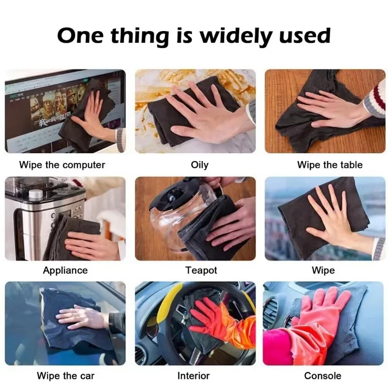 1/3/5 шт. утолщенная Волшебная салфетка для очистки многоразового использования из