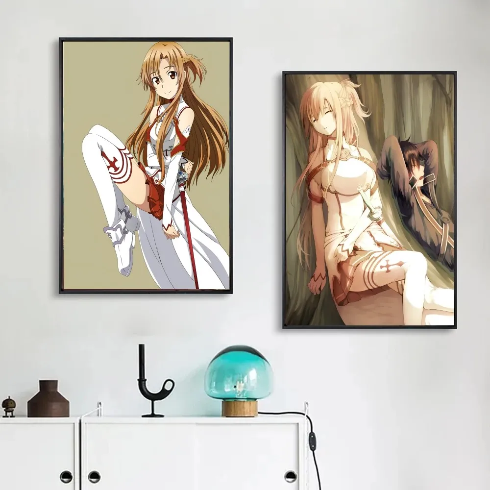 Современный стиль Sword Art Online постер плакат наклейки для дома гостиная отель
