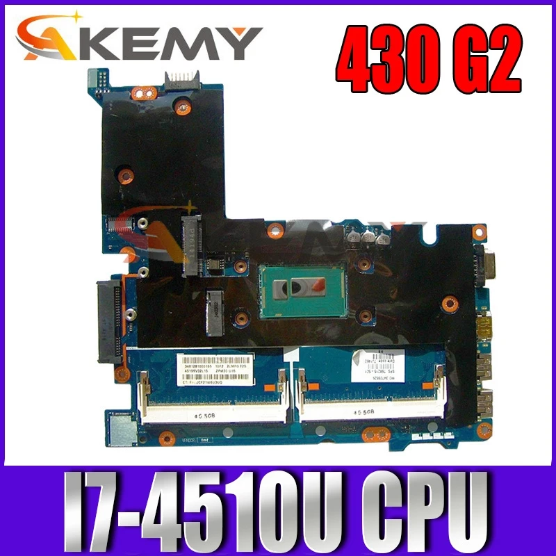 

Материнская плата для ноутбука HP Probook 430 G2 768218-601 768218-501 768218-001 LA-B171P SR1EB I7-4510U 100% полностью протестирована