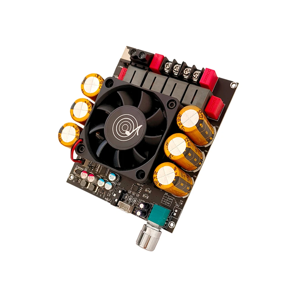 Фото DC18-50V TPA3255 аудиофильский HIFI цифровой аудиоусилитель плата питания 600 Вт + 600 Вт HiFi усилитель двухканальный стерео модуль №4