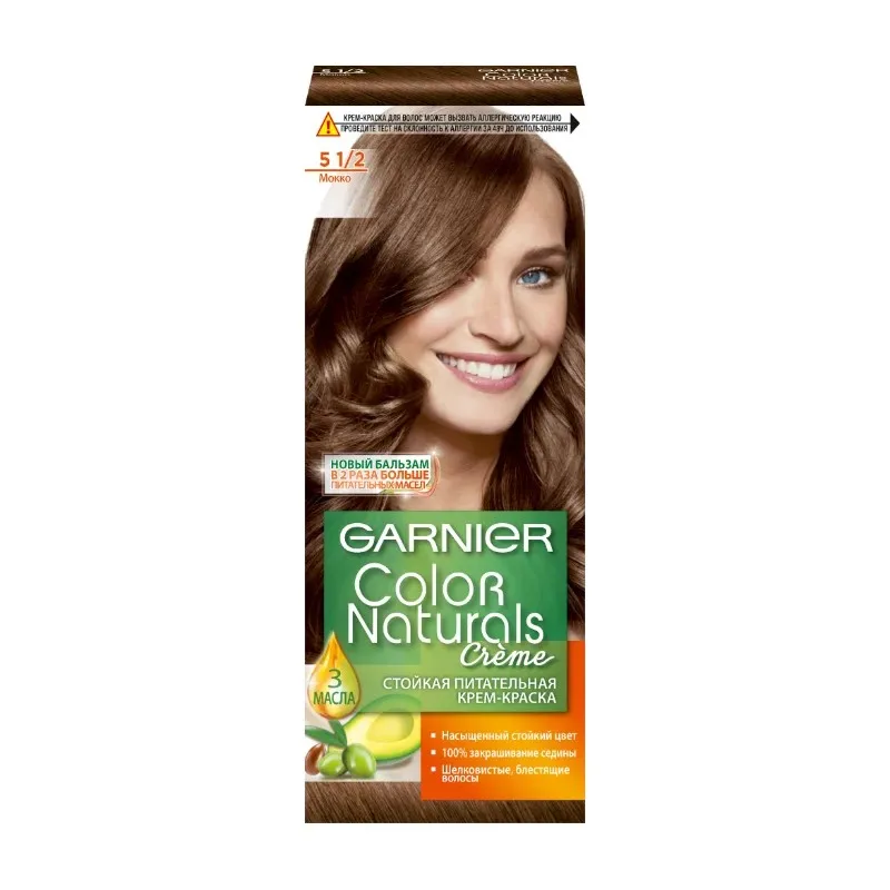 Крем краска для волос Garnier Color Naturals &quot5 1/2 Мокко&quot 110 мл|Уход за волосами и кожей