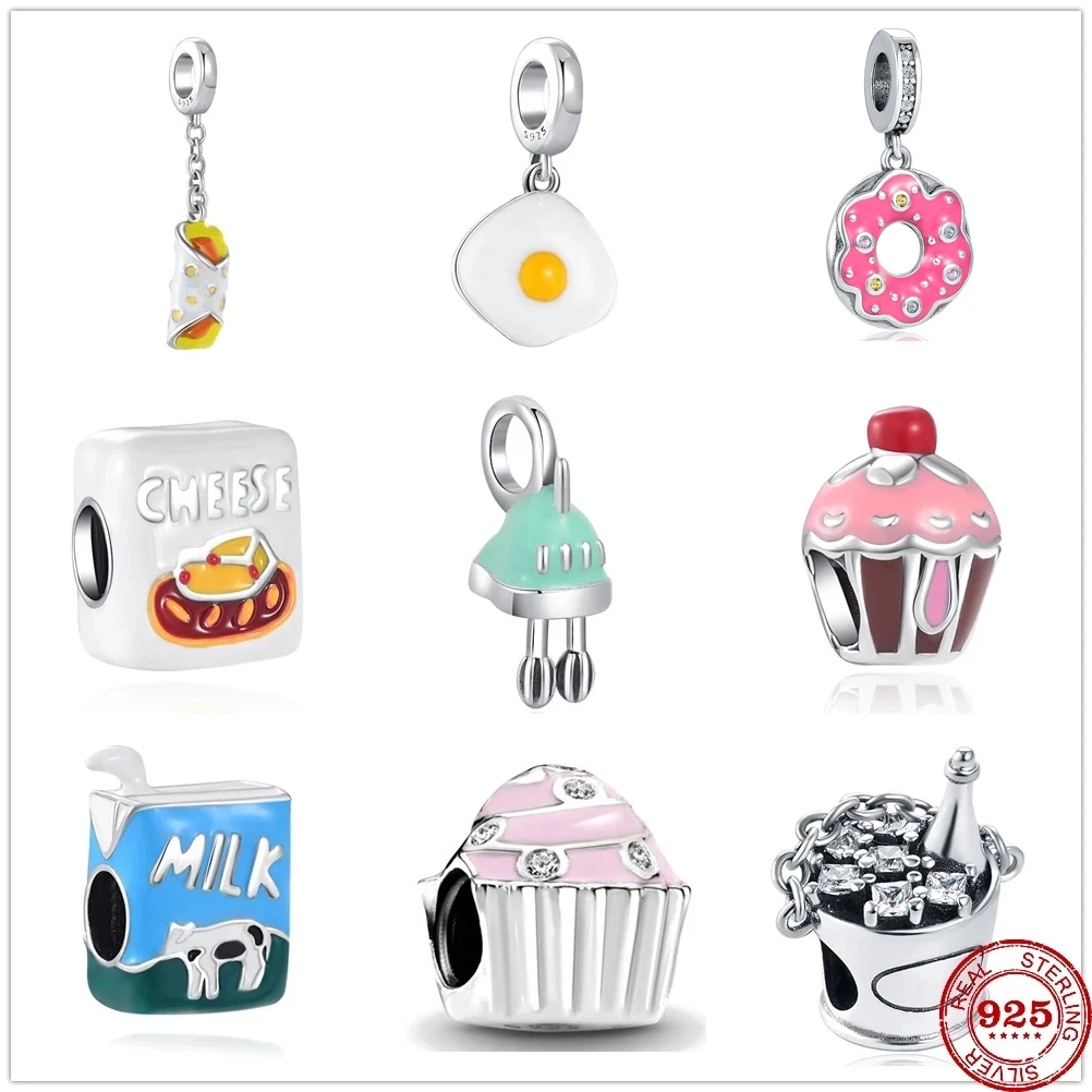 Бусина-Шарм «Венчик» из серебра 925 пробы для браслета