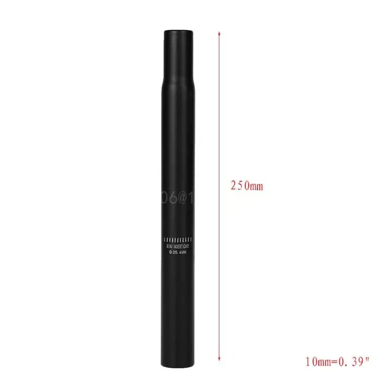 Велосипед для подседельного штыря из алюминиевого сплава трубка 25 4x250 мм MTB