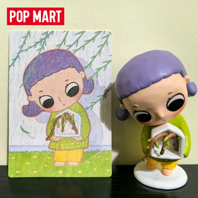 Фото POP MART Nyota Growing Up By Your Way Series слепая коробка Guess Bag Mystery Cute Desktop Ornaments Коллекционная модель куклы детские игрушки №4