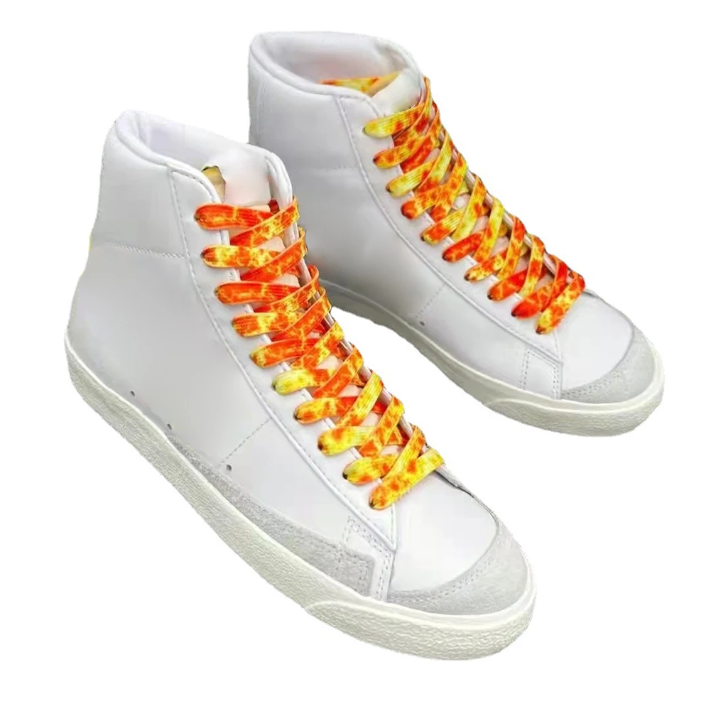 Star Shoelaces Universe Galaxy Flat Shoelaces Purple Blue Green Black Basketball Sports Shoe Laces Sneakers Men Women 120/140cm