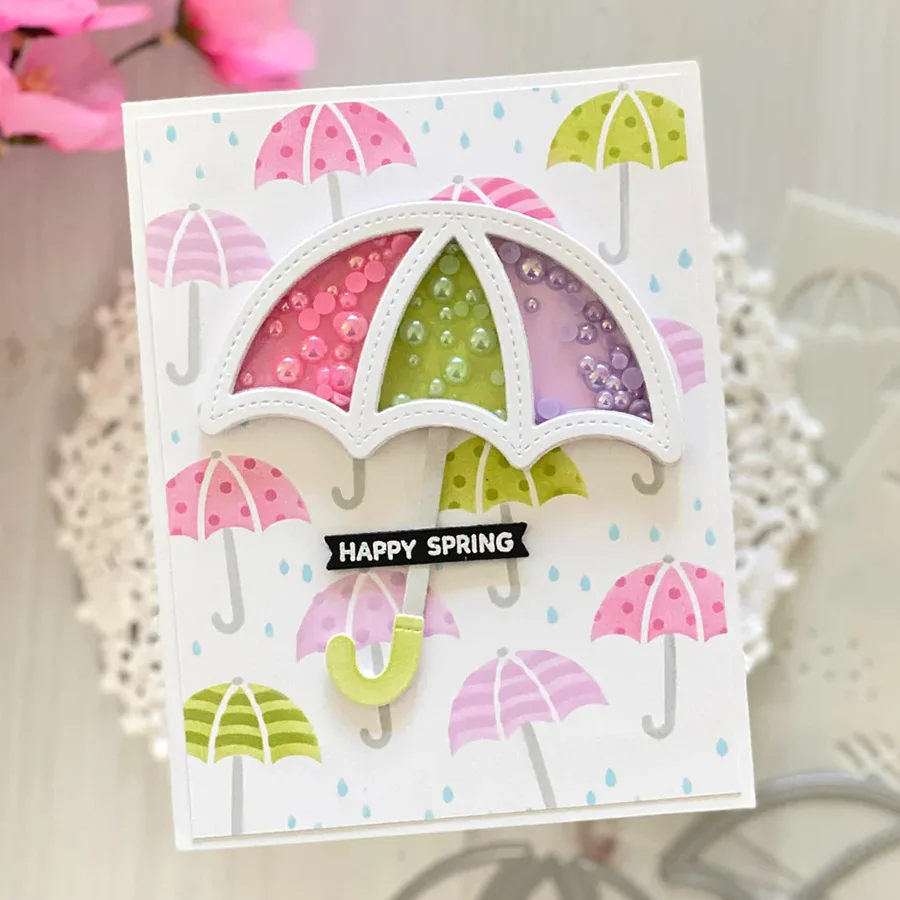 Шейкер-зонт из углеродистой стали металлическая высечка подходит для украшения