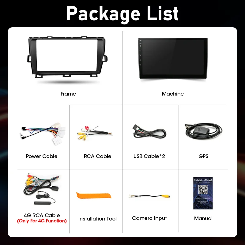 Автомобильные интеллектуальные системы для Toyota Prius XW30 2009-2015 Carplay Android авто стерео