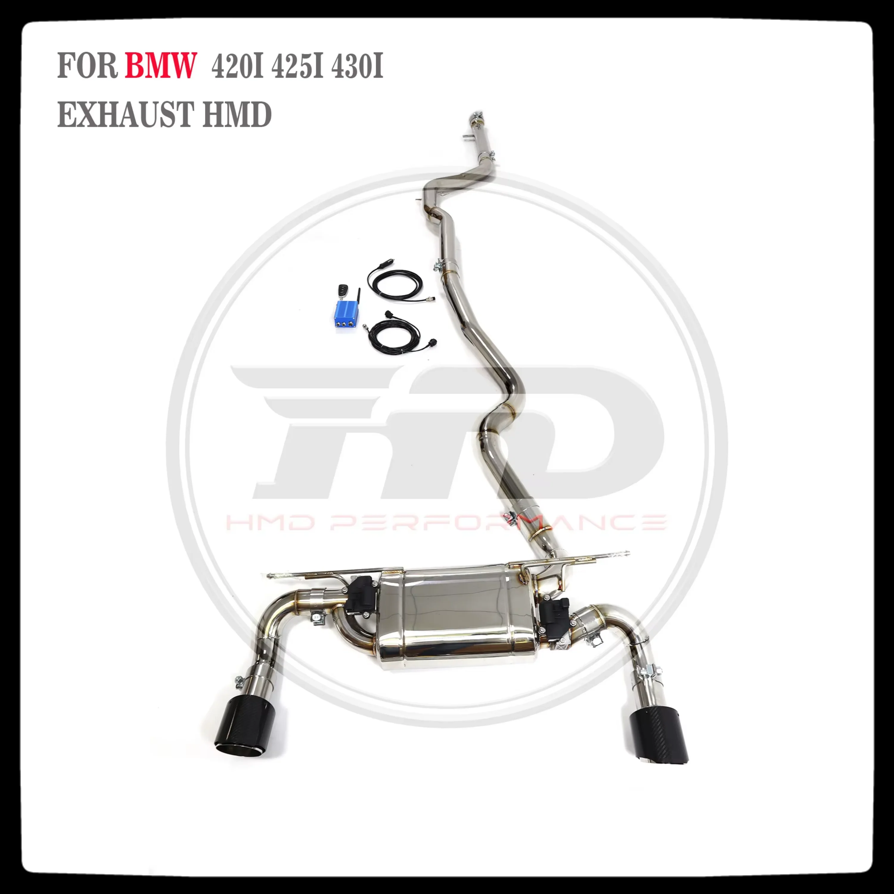 HMD клапан выхлопной системы из нержавеющей стали Catback для BMW 420i 425i 428i 430i детали