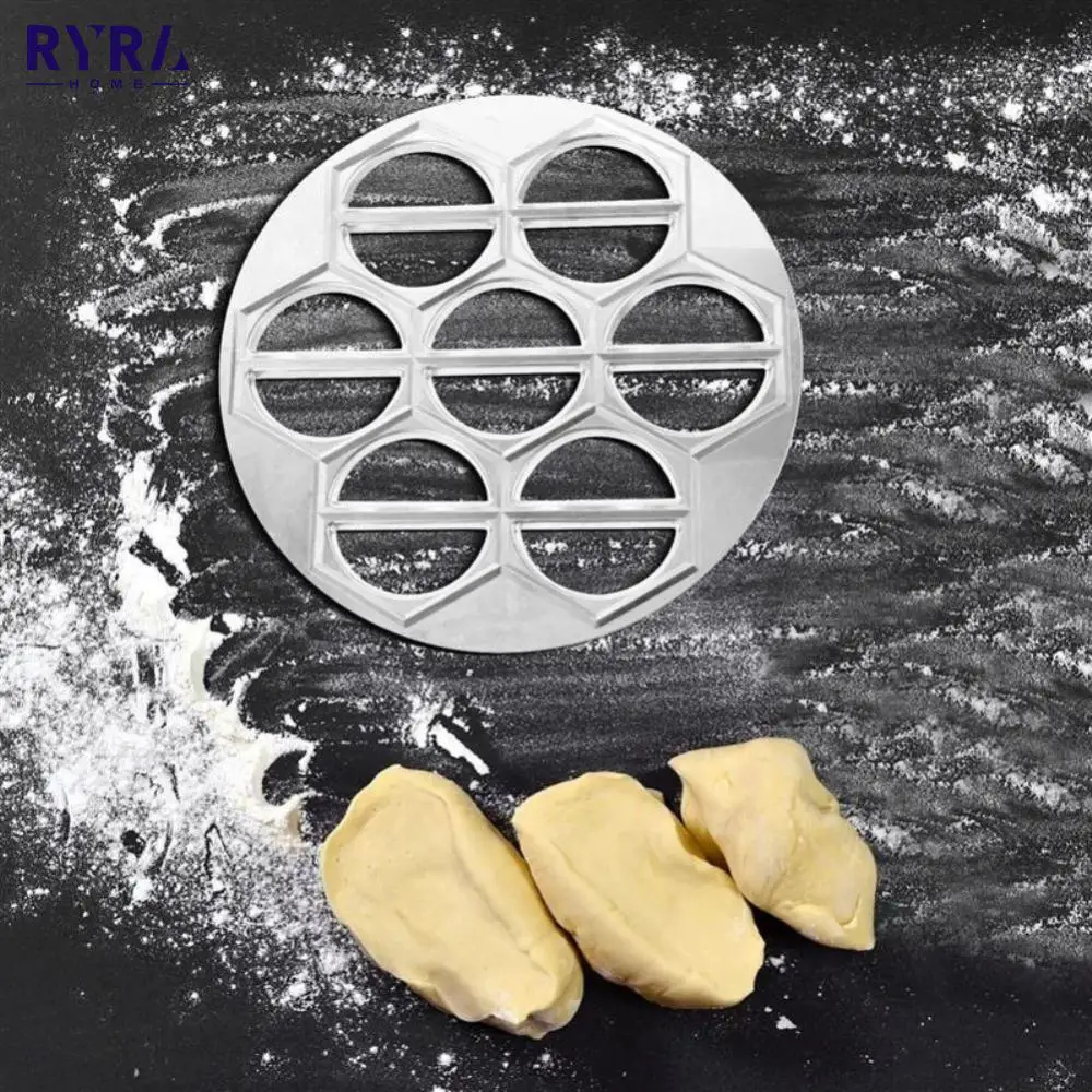 

14 Holes Dumpling Metal Mold Maker Pasta Russian Ravioli Cutter For Modeling Dumplings Large Bakeware Accessories Baking Tools