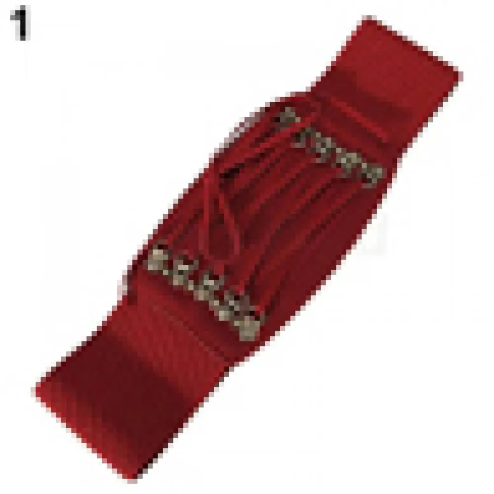 

Fashion Women's Lady Rivet Elastic Buckle Wide Waist Belt Waistband Corset