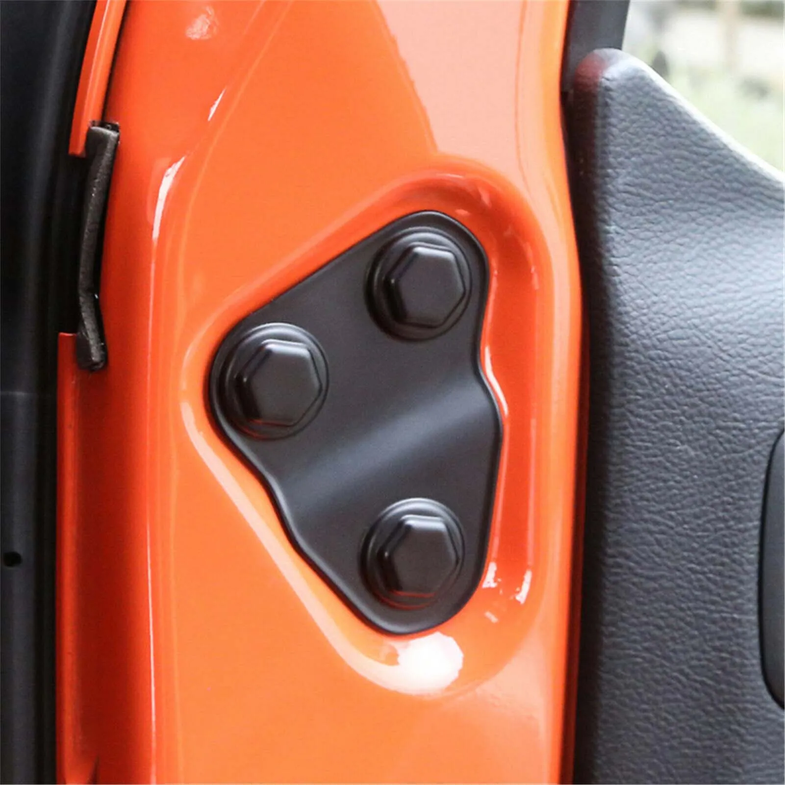

Винтовая защита передней двери, 1 комплект, задняя крышка для Jeep JL 2018-2020, автомобильные аксессуары, черный