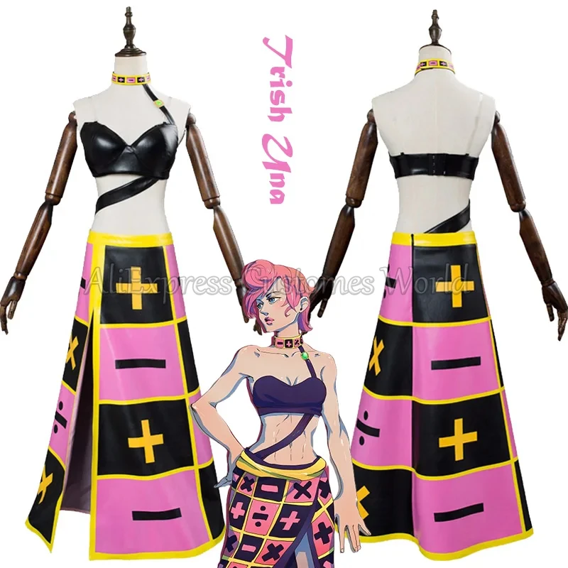 Женский Костюм Для Косплея В Стиле Аниме Jo Trish Una С Уникальной Тематикой