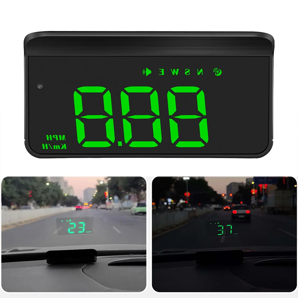 

M1 Hud Head Up Display Auto Projector GPS Speedometer VSS MPH KM/h Digital Speed Alarm Windshield Electronics Car Accessories