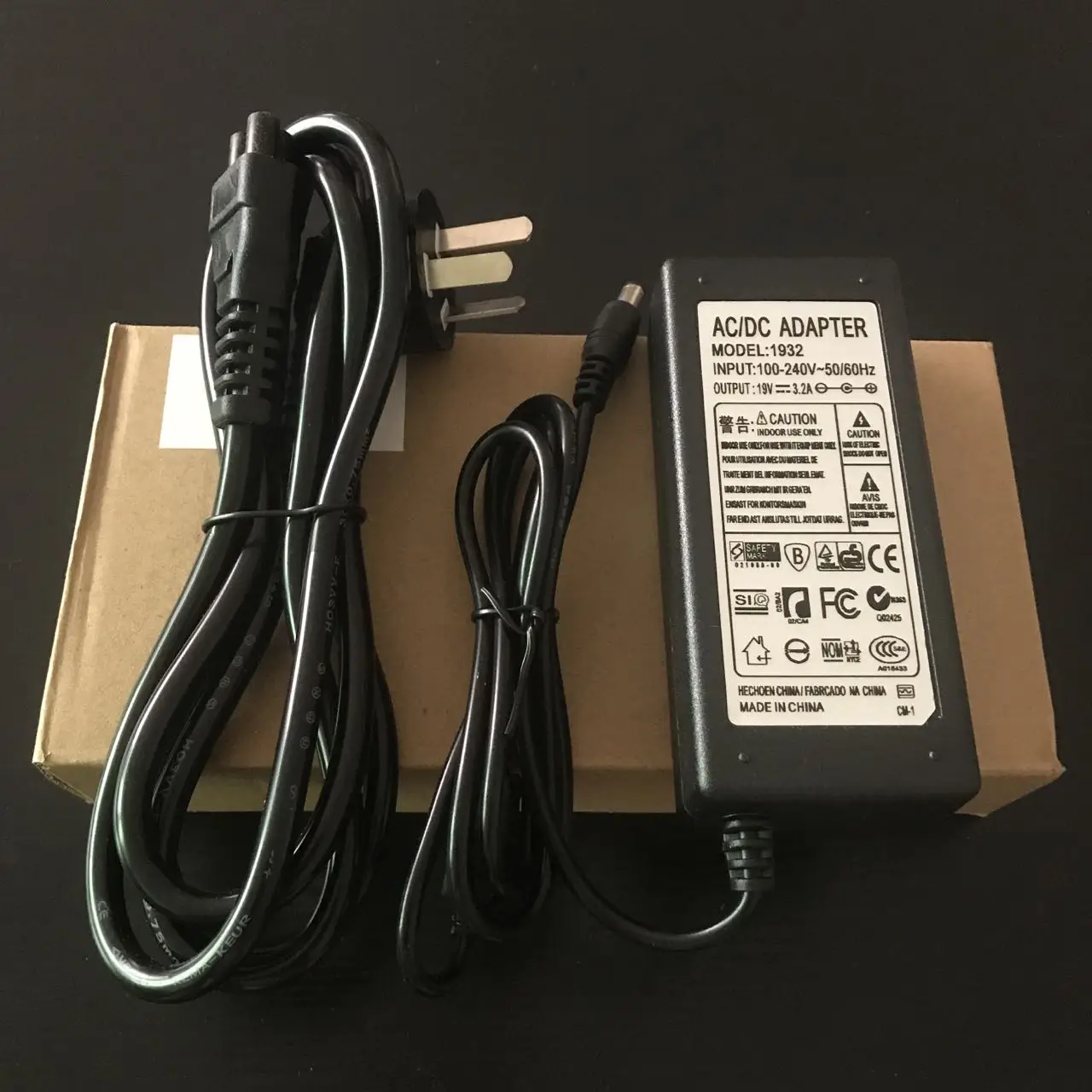 FSM-12S FSM-21S FSM-22S Optical Fiber Fusion Splicer Power Adapter 12S/21S/22S AC/DC Charger 19V 3.2A Made in China