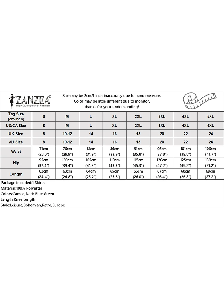 Юбка ZANZEA Женская однотонная на пуговицах стильная элегантная офисная модная