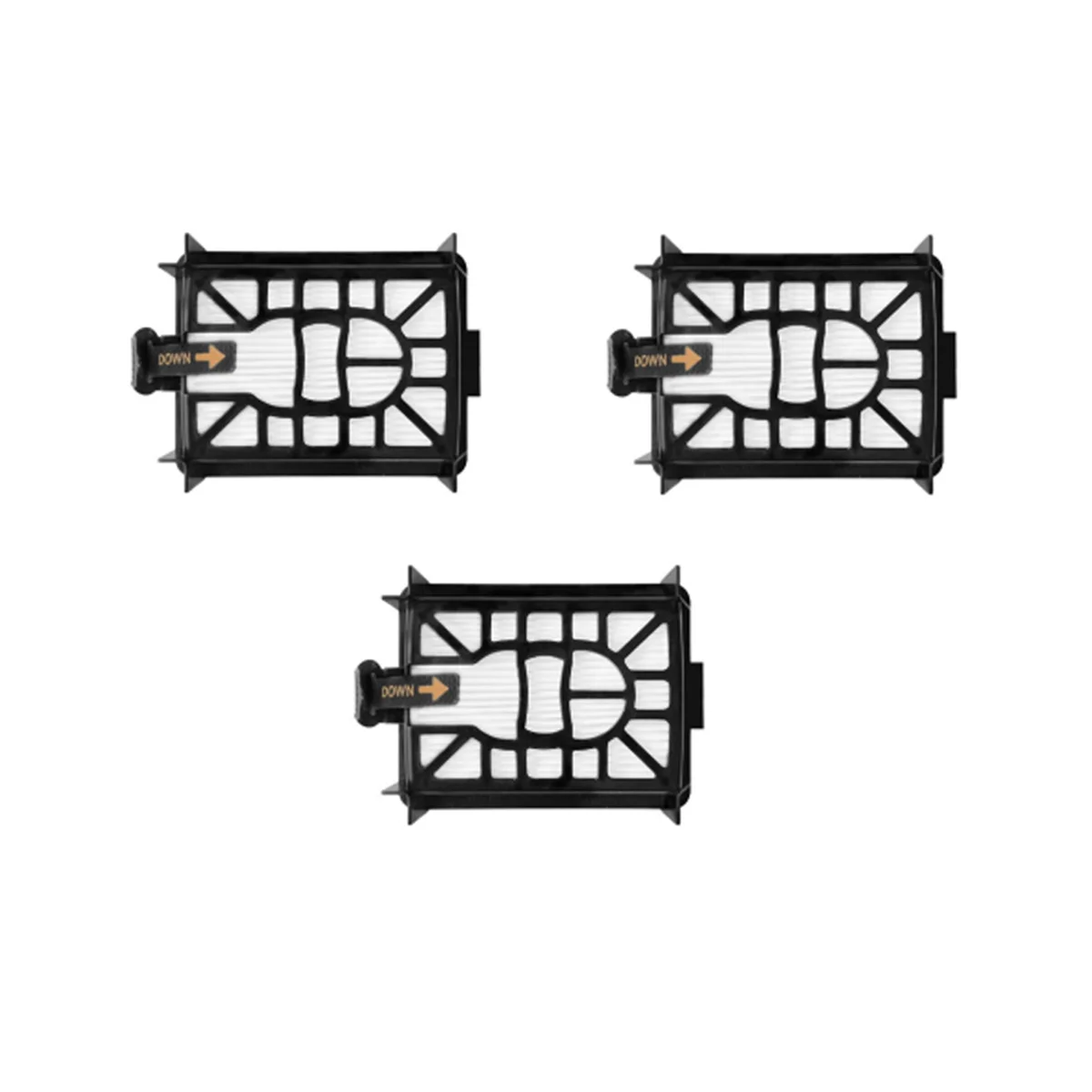

3Pcs Replacement Roller Brush Suitable for AV2501AE/AV2502AE Smart Sweeper Accessories Dust Filter