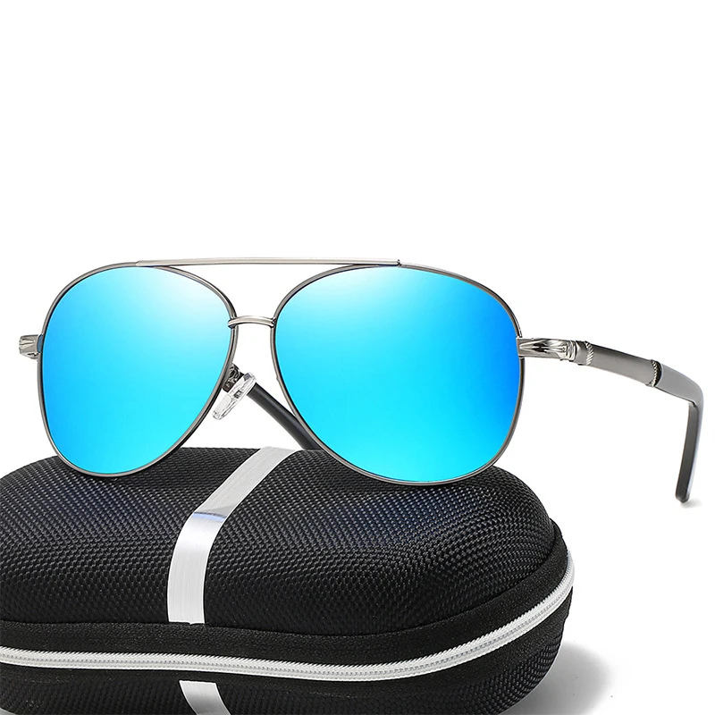 Купи Women Sports New men's Polarized Sunglasses Sunglasses Outdoors Fishing Glasses Big Mirror Driving Box за 297 рублей в магазине AliExpress