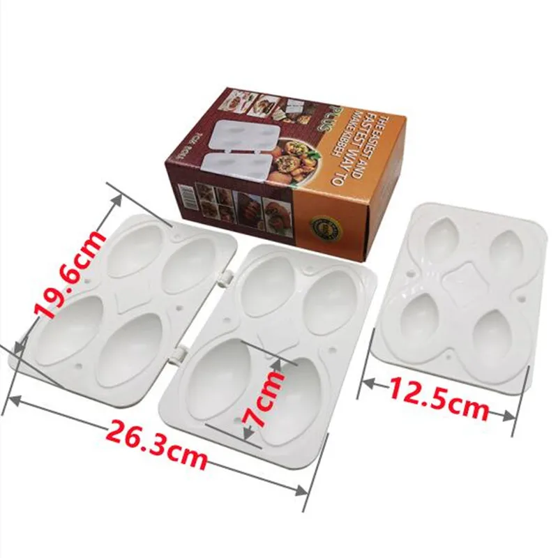 Ручная машина для приготовления мяса с 9 отверстиями форма мясного рулета 5 см 7 |