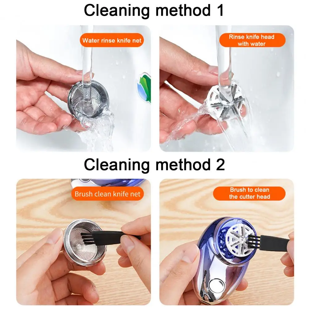 Электробритва Мужская портативная электробритва с цифровым дисплеем