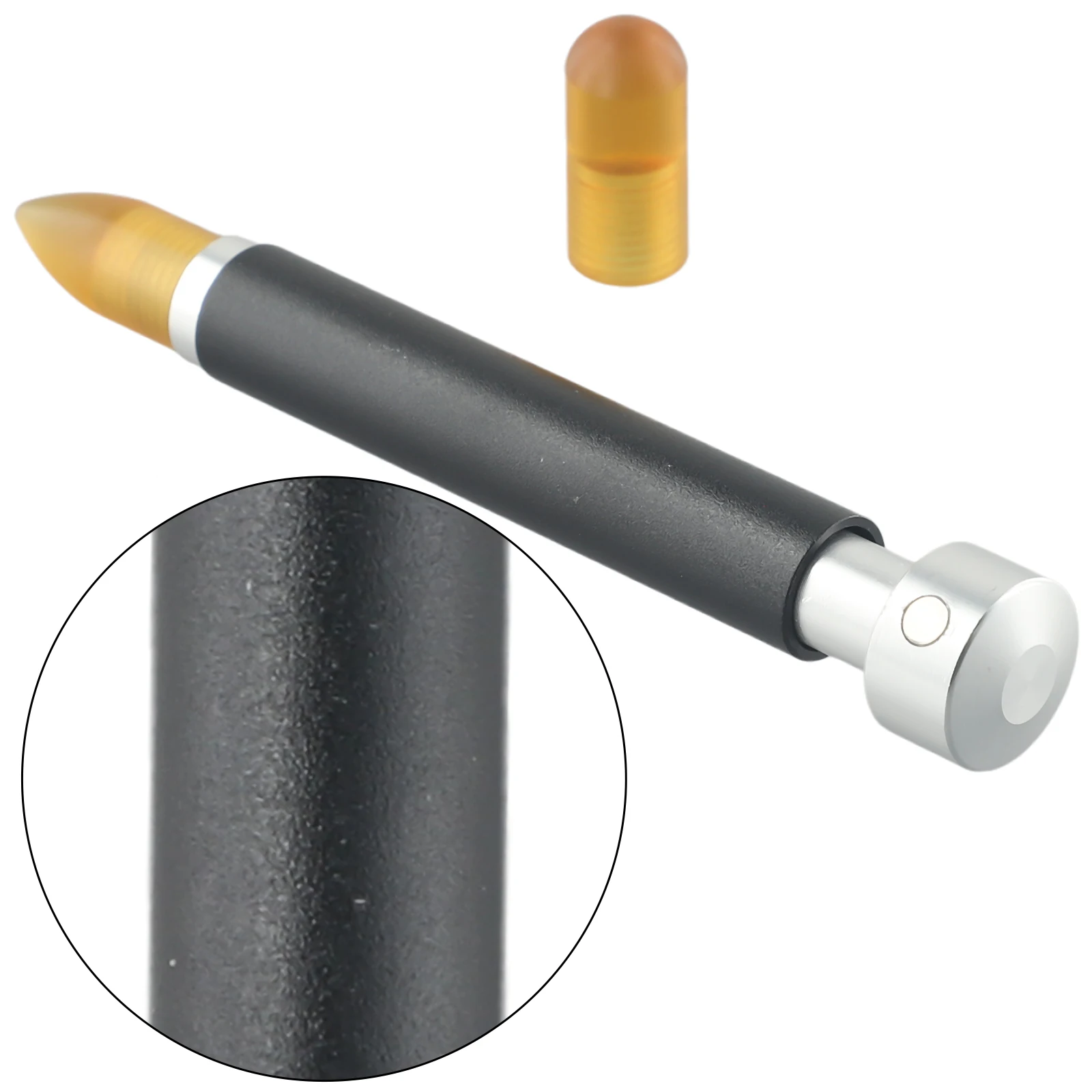 

Dent Replacement Head Tap Down Accessories Aluminum Black Body Hail Removal Hammer Paintless Pen Ding Brand New