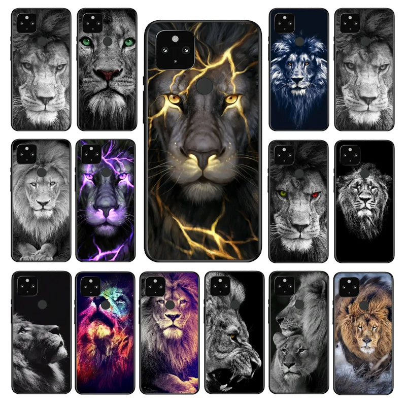 

Lion Phone Case for Google Pixel 7 Pro 7 6A 6 Pro 5A 4A 3A Pixel 4 XL Pixel 5 6 4 3 XL 3A XL 2 XL
