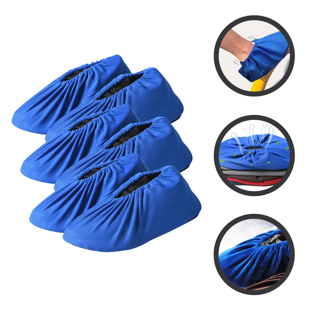 

Shoe Cover Covering House Non Covers Boot Booties Shoes Reusable Coverings Floor Protection Home Supply Indoors