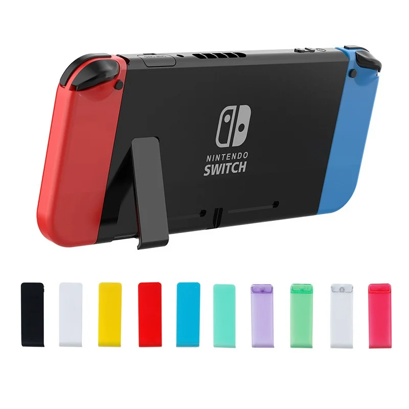 

10 Colors Repair Replacement Parts Bracket Kit Kickstand Stand Holder For Nintendo Switch Console Back Bracket NS Back Cover