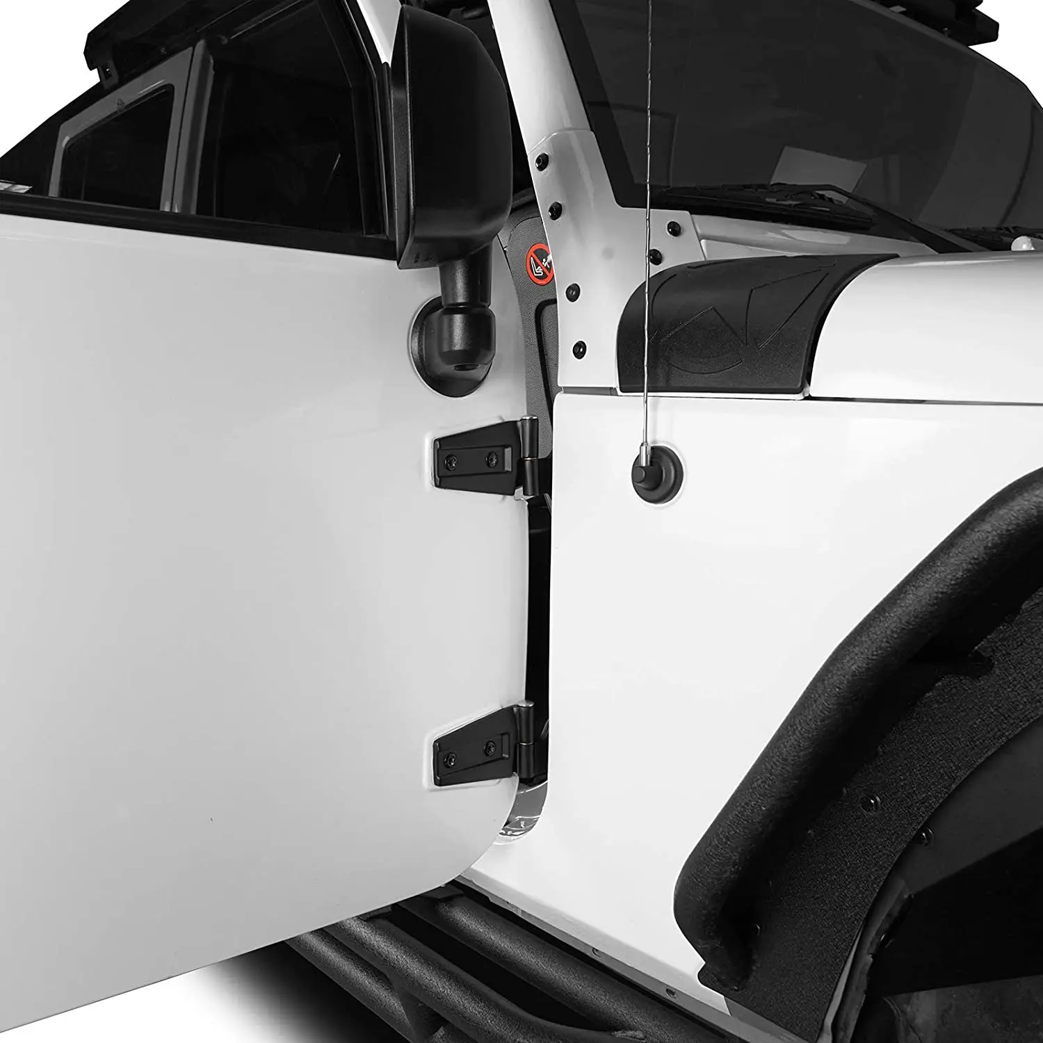 4 шт. алюминиевые петли для Jeep Wrangler JK JL JT 2007 |