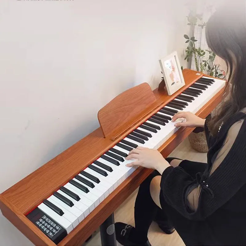 

Keyboard Electric Piano Professional Music Portable Piano Syntezator Flexible Teclado Musical Profissional Electric Piano DWH