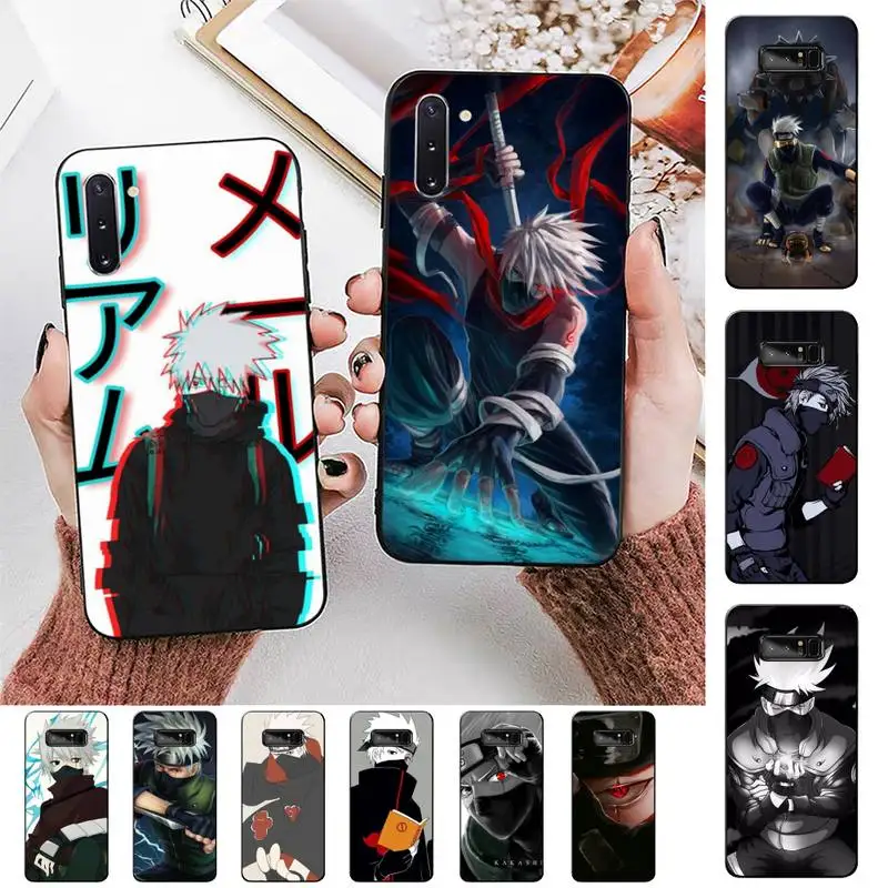 

BANDAI Naruto Hatake Kakashi Phone Case for Samsung Note 5 7 8 9 10 20 pro plus lite ultra A21 12 72