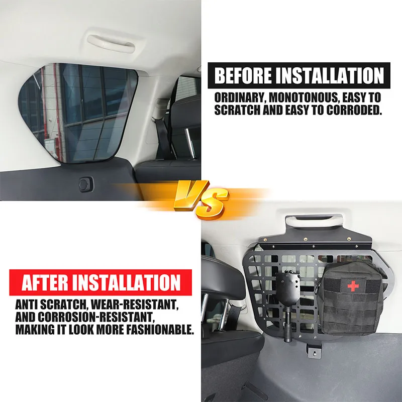 Для Toyota Land Cruiser Prado 150 2010-2023 внутренние аксессуары панель для хранения боковая