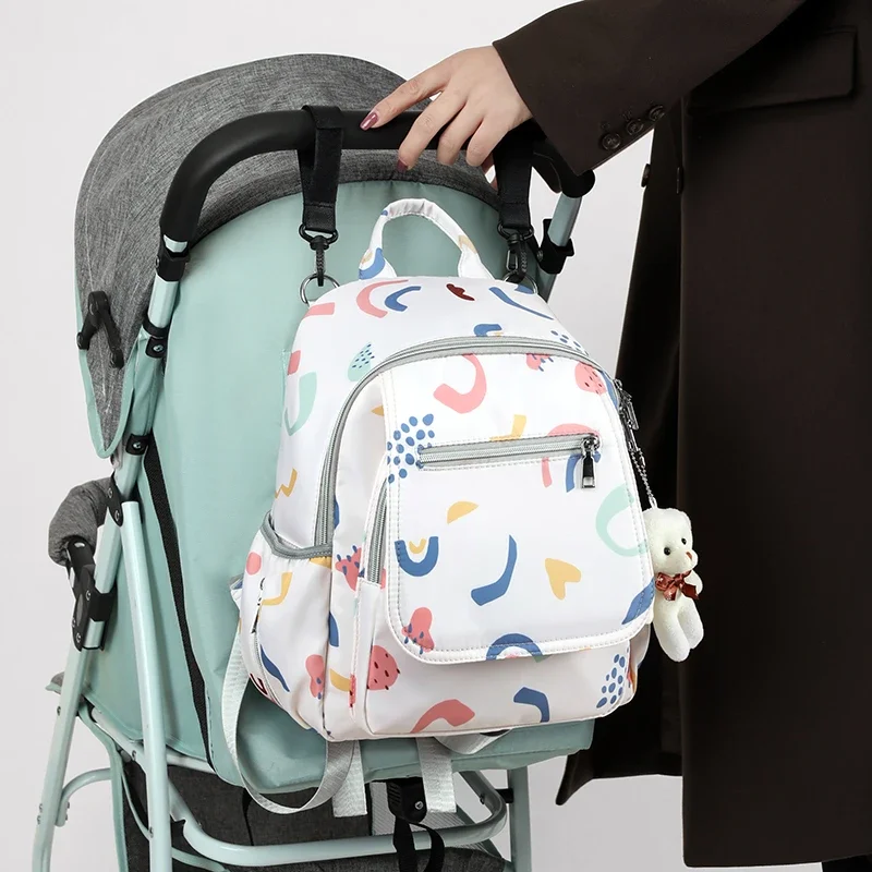 

Fashionable Large Capacity Mommy Bag Lightweight Dry Wet Separation Insulation Milk Warehouse Mother and Baby Backpack