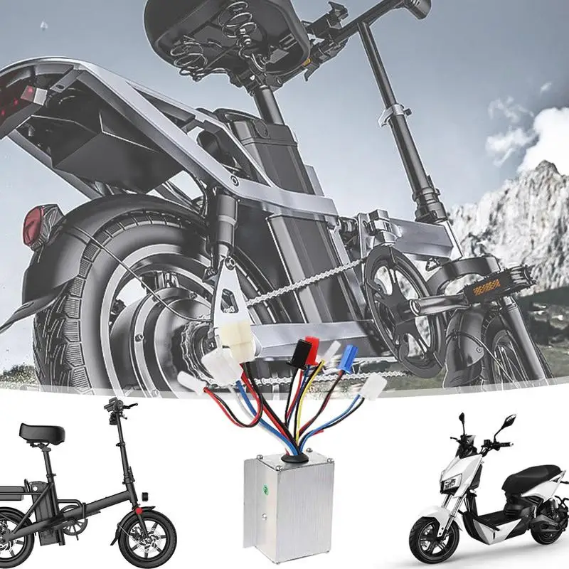 

24V Speed Controller Electric Bicycle Brushless DC Motor Speed Controller Direct-Current Brush Aluminum Alloy 250W For Scooters