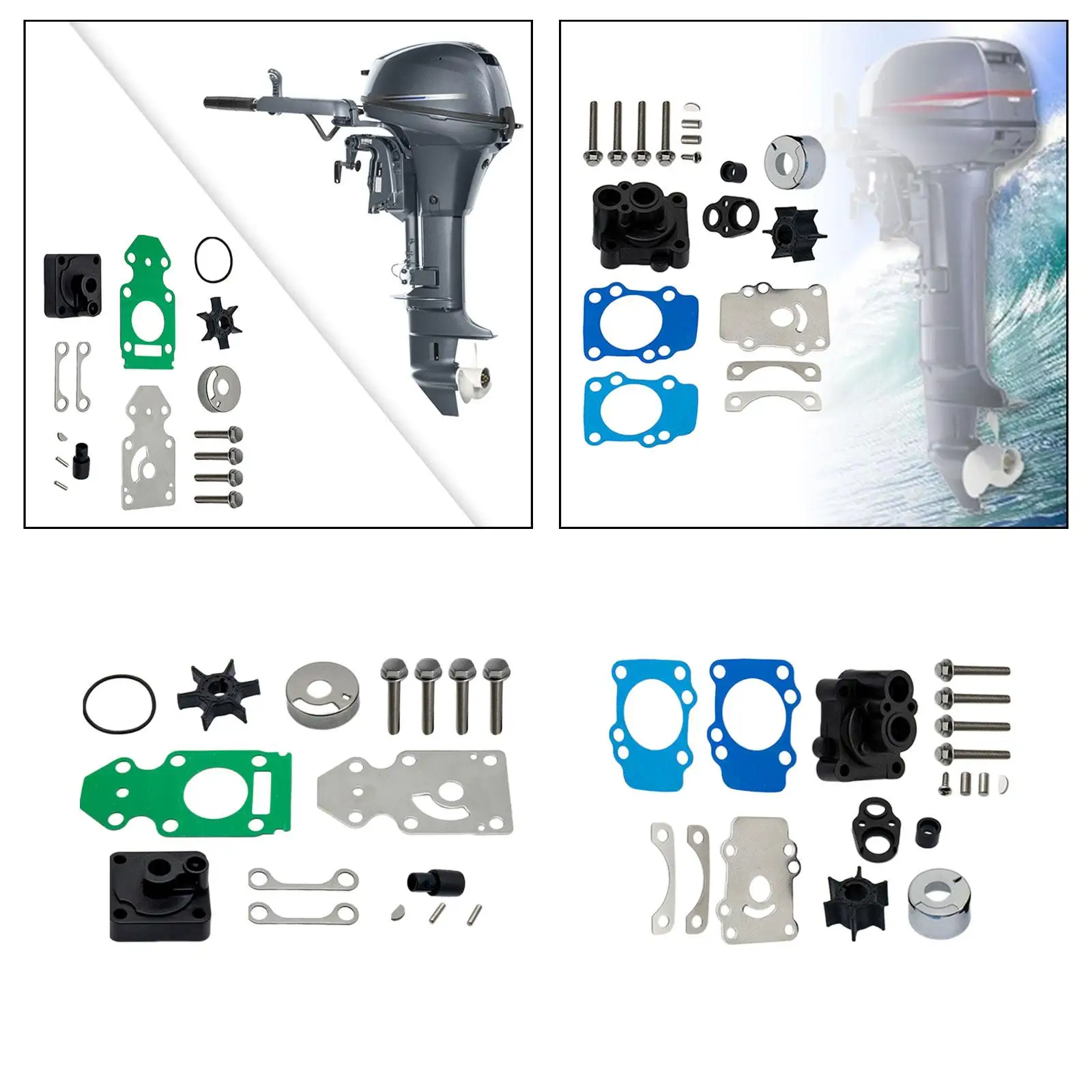 Ремкомплект водяного насоса подвесного двигателя Детали для Yamaha 15HP