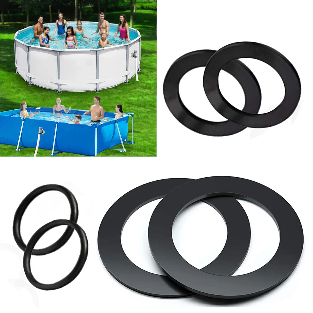 

6PCS Rubber Gaskes Replacement Parts For Intex Large Pool Strainer Rubber Washer Ring Pack Swimming Pool O Ring Seal Parts