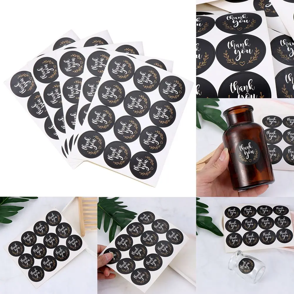 

DIY Sealing Craft Baking Adornment Party Supplies Festival Decoration Thank You Gift Boxes Seal Label Handmade Sticker