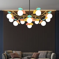 nordic living room chandeliers post modern dining bedroom ceiling decoration lamps creative modern minimalist led lighting light