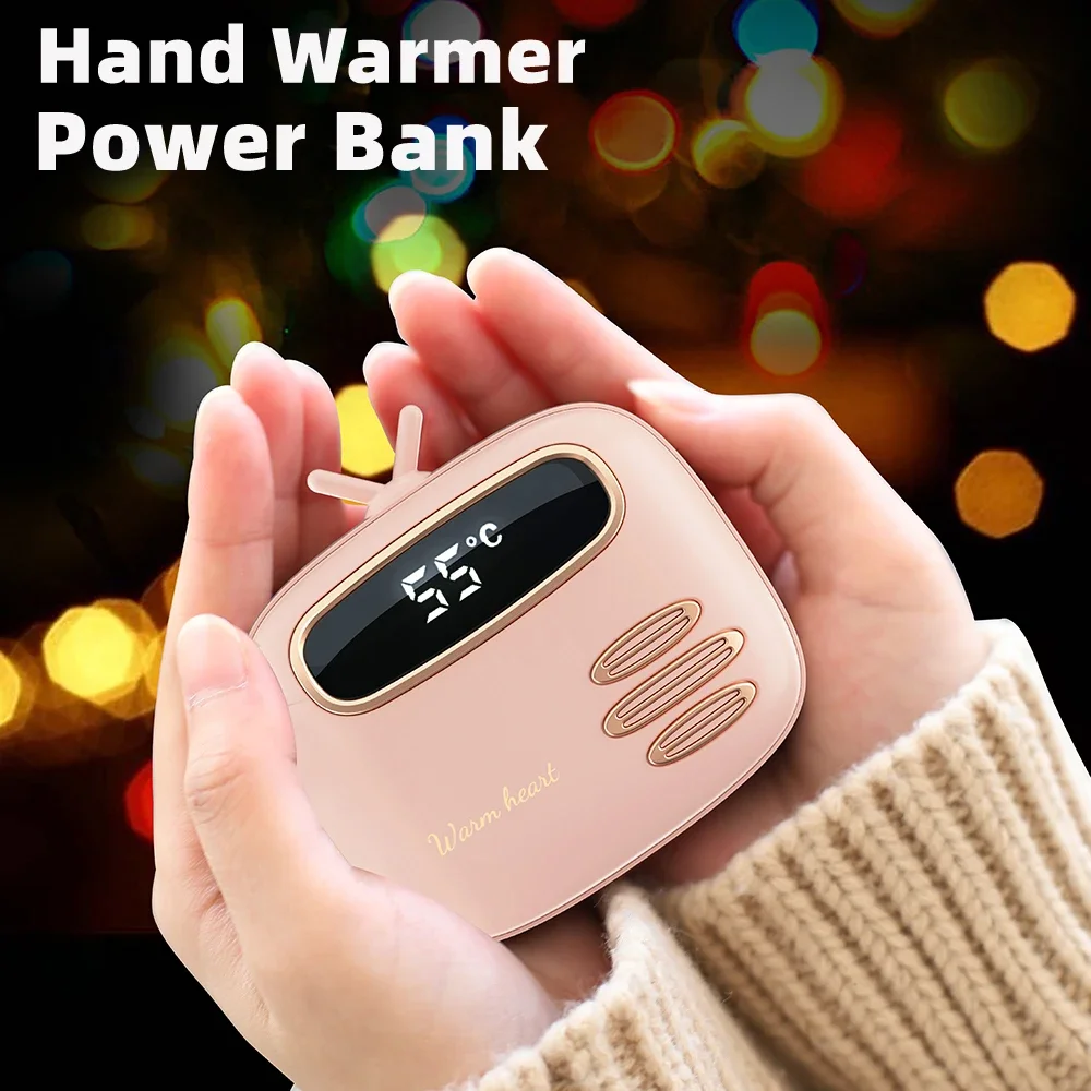 

Portable Usb Velvet Hand Warmer Mobile Power Bank Hand Warmers Rechargeable Heater
