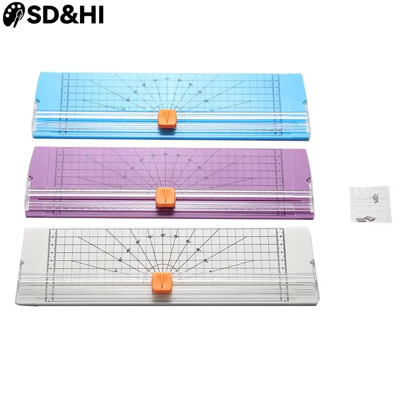 A4 Paper Cutting Machine Paper Cutter Art Trimmer Crafts Photo Scrapbook Blades DIY School Office Home Stationery Knife