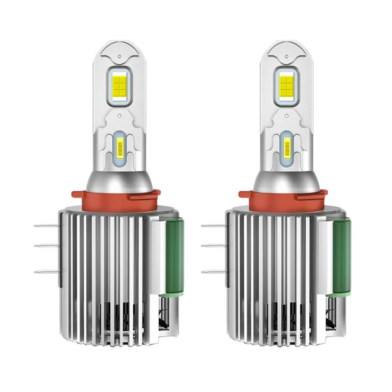 

Светодиодные Лампы H15 Для Автомобильных Фар, Двухрежимные (дальний/ближний Свет), Дневные Ходовые Огни, 12В, 6500K, Белые