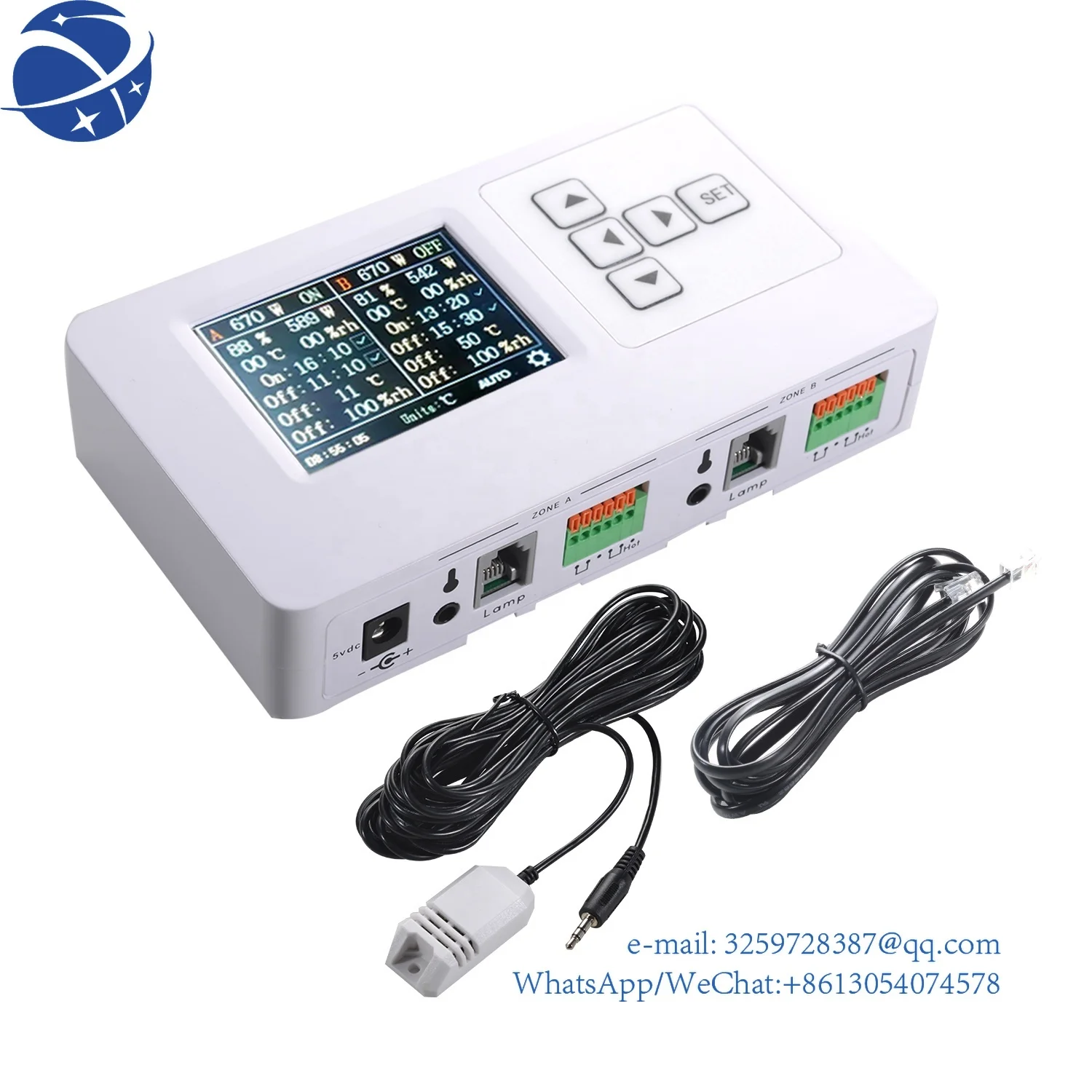 Wifi App Control Temp Humidity Dimming Smart Grow Light Controller