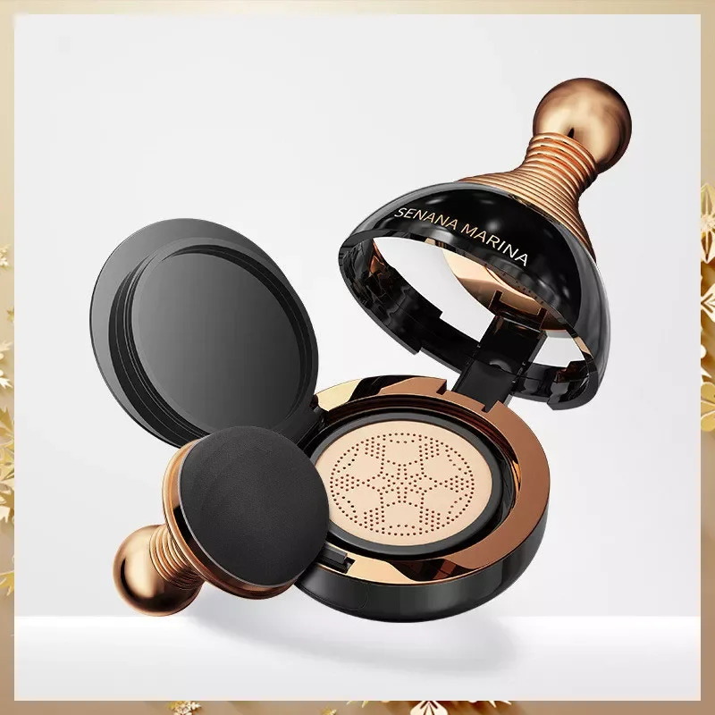 

BB Cream Air Cushion Foundation Natural Brightening Waterproof Moisturizing Concealer Base Face Makeup Cosmetics With Puff TSLM1