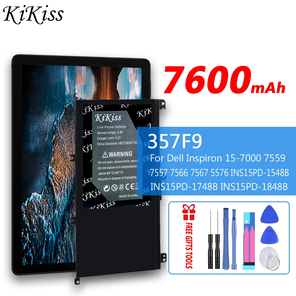 

Аккумулятор для ноутбука Dell Inspiron 15-7600 7000 7559 7557 7566 7567