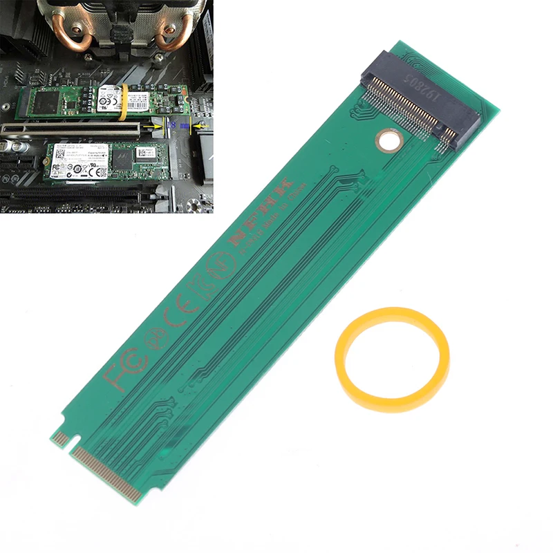 

22110 NVMe M.2 NGFF SSD до 2280 MacBook Air M2 SSD конвертерная карта