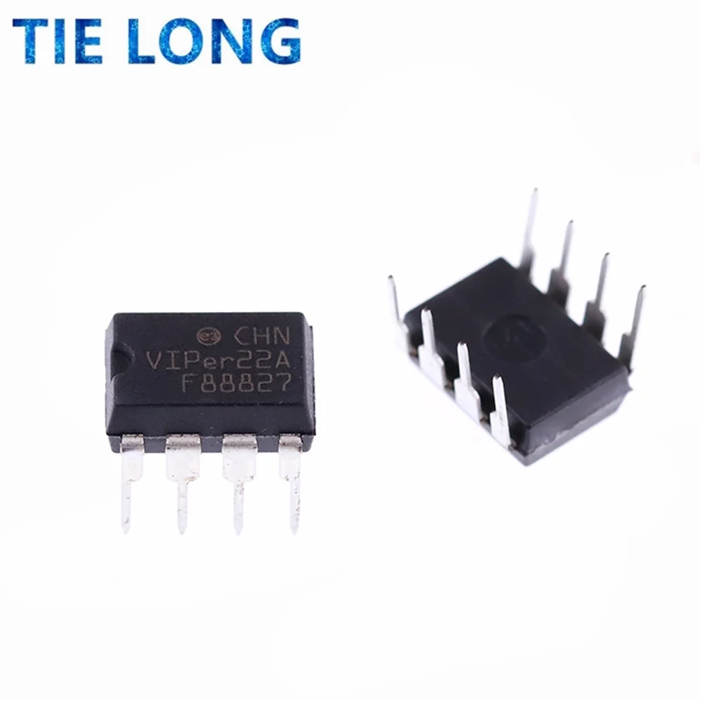 

5 шт. VIPer22A VIPer22 DIP8 22A DIP-8 новый и оригинальный IC