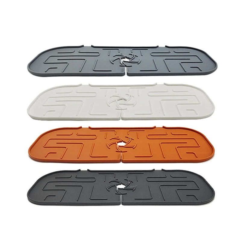 

Sink Draining Pad Behind Faucet Drip Protector Splash Countertop Durable Use for Kitchen Bathroom Bar Countertop Protect