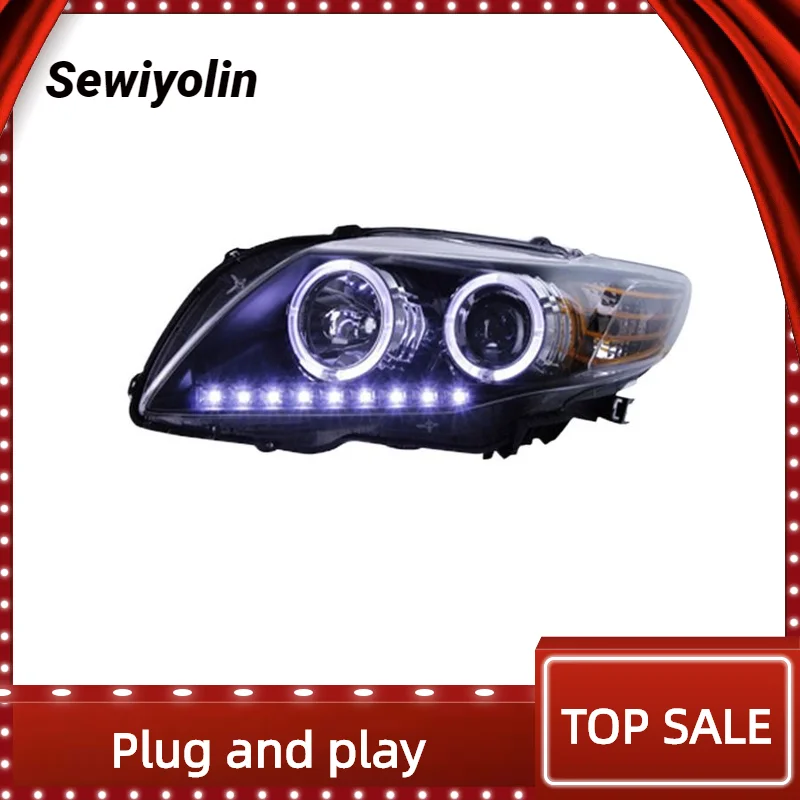 

For Toyota Corolla 2008-2010 Car Accessories Headlight Assembly LED Lights Lamp DRL Signal Plug And Play Daytime Running